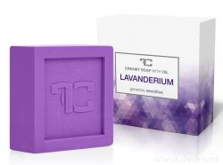 Rostlinné krémové mýdlo LAVANDERIUM s levandulovým extraktem 90 g