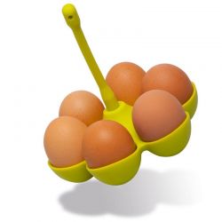 Silikonový košík na vaření vajec