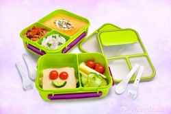 SILIBOX JÍDLOTRANSPORTÉR 2v1 600ml + 800ml