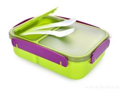 SILIBOX JÍDLOTRANSPORTÉR 2v1 600ml + 800ml 