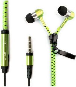 Stereo sluchátka do uší FreeStyle ZIP - zelené