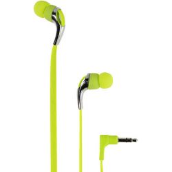 Stereo sluchátka do uší Vivanco Neon Buds - zelené