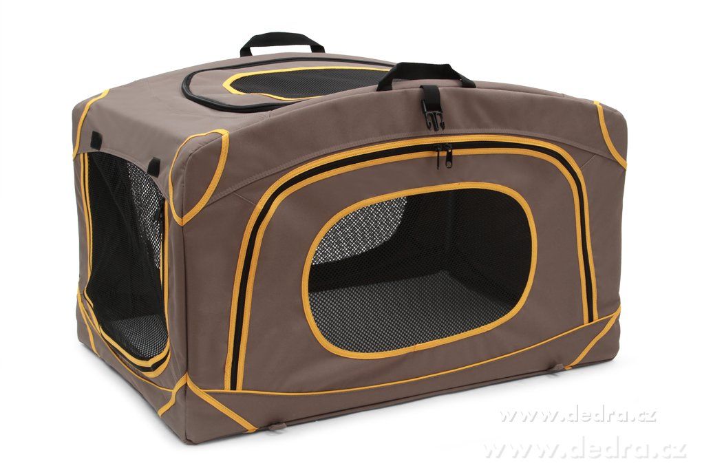 Dedra XL přepravní box pro psy a kočky, s popruhem přes rameno