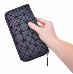 CHAMELEON GEOMETRIC PENĚŽENKA reflexně svítící při dopadu světla