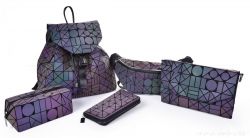 CHAMELEON GEOMETRIC PENĚŽENKA reflexně svítící při dopadu světla