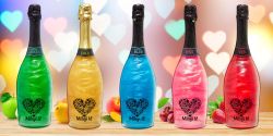 Magic Royal Wine 0,75lt perlové magické víno s bublinkami | Royal Pink cherry