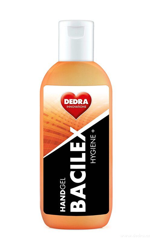 HANDGEL BACILEX HYGIENE+ 100ml gel na ruce s vysokým obsahem alkoholu