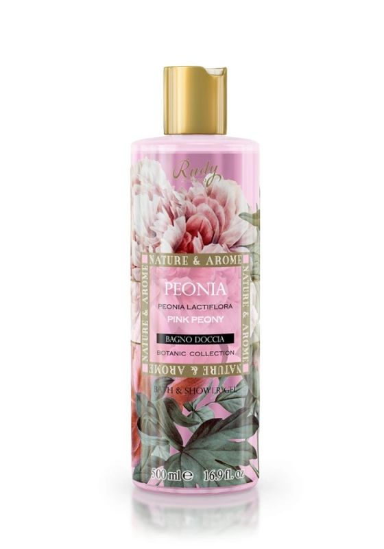 Rudy profumi Botanic collection Pink Peony - Botanic collection Pink Peony sprchový gel 500ml