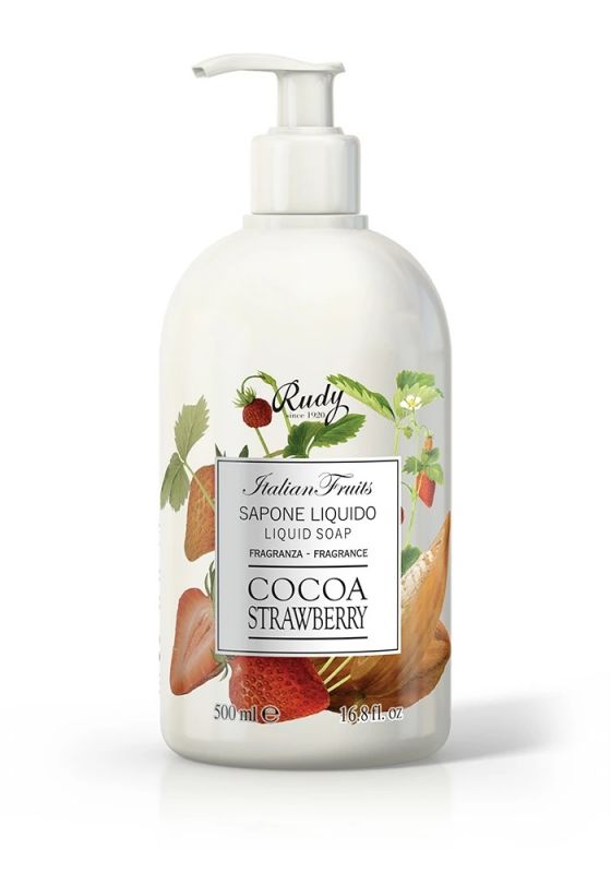 Rudy profumi Italian Fruits Cocoa & Strawberry - Italian Fruits Cocoa & Strawberry tekuté mýdlo 500ml
