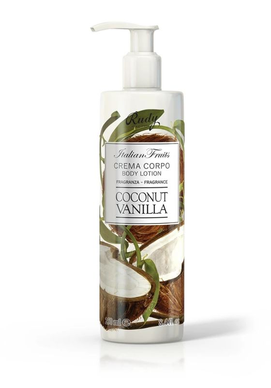 Rudy profumi Italian Fruits Coconut & Vanilla - Italian Fruits Coconut & Vanilla pleťové mléko 250ml