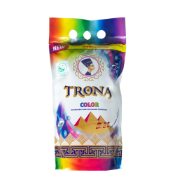 Trona prací prášek Color 1kg - universální bezfosfátový prací prášek na barevné prádlo. Polymer Ukrajina