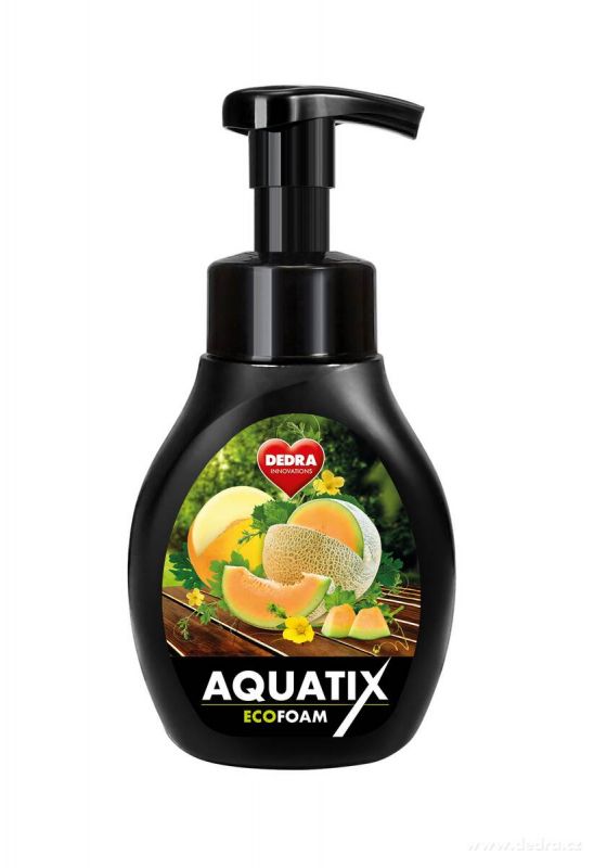 ECO pěna AQUATIX koncentrát na ruční mytí nádobí 300ml meloun