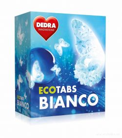 ECOTABS BIANCO koncentrované EKO tablety na bílé prádlo 60ks