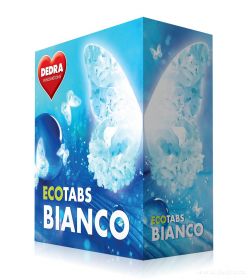 ECOTABS BIANCO koncentrované EKO tablety na bílé prádlo 60ks