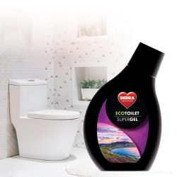 ECOTOILET SUPERGEL intenzivní čistič na toalety, bidety a pisoáry, Alpine fresh