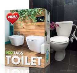 EKO samočisticí tablety do WC odpadu ECOTABS TOILET Vaše Dedra