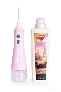 ORAL IRRIGATOR DEDRA DENT XXL ústní sprcha pro dokonalou hygienu dutiny ústní, dobíjecí