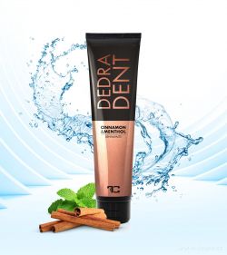 DEDRA DENT přírodní zubní pasta CINNAMON&MINT se skořicí a mentolem