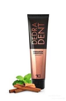 DEDRA DENT přírodní zubní pasta CINNAMON&MINT se skořicí a mentolem