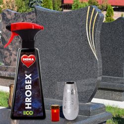 ECO HROBEX® EKO čistič náhrobků a pietních míst, mramoru a žuly 500ml