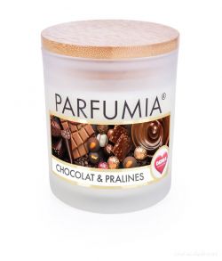 PARFUMIA® sójová vonná EKO svíce čokoláda a pralinky CHOCOLAT&PRALINES 250ml