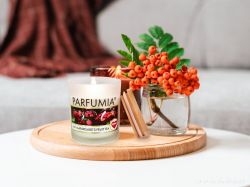 PARFUMIA® sójová vonná EKO svíce pečený čaj LADY MARMELADE’S FRUIT TEA 250ml