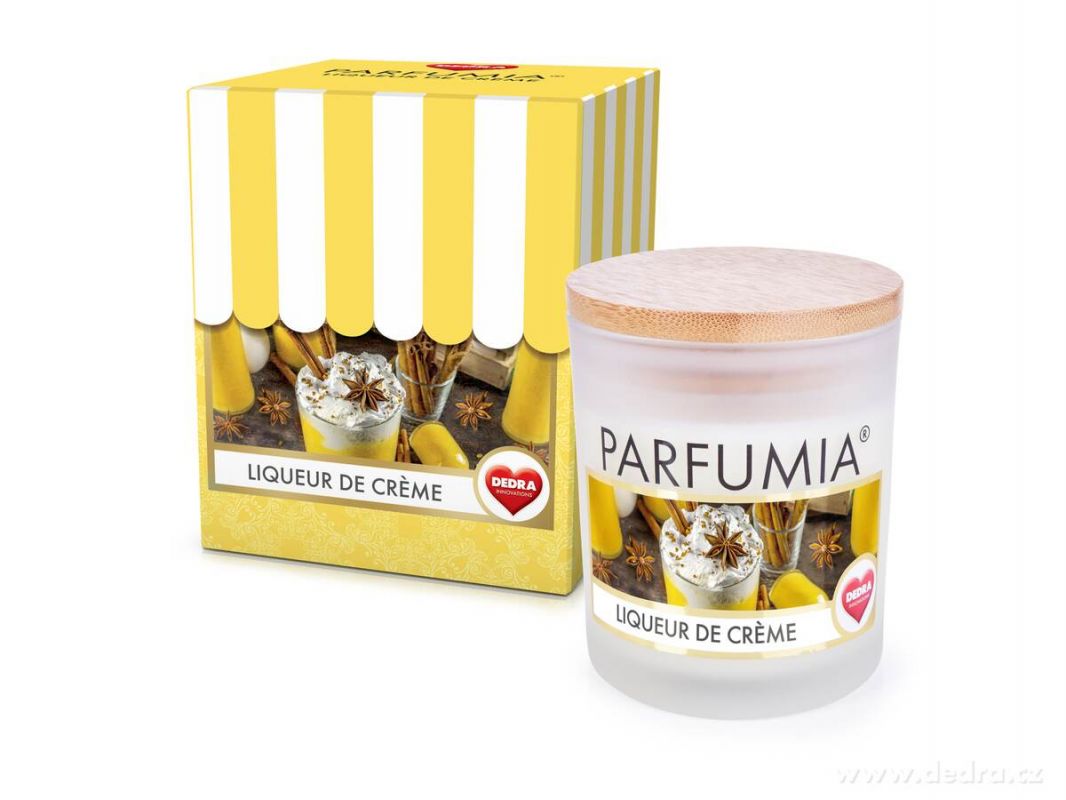 PARFUMIA® sójová vonná EKO svíce vaječný likér LIQUEUR DE CRÈME 250ml