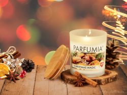 PARFUMIA® sójová vonná EKO svíce vánoční CHRISTMAS MAGIC 250ml