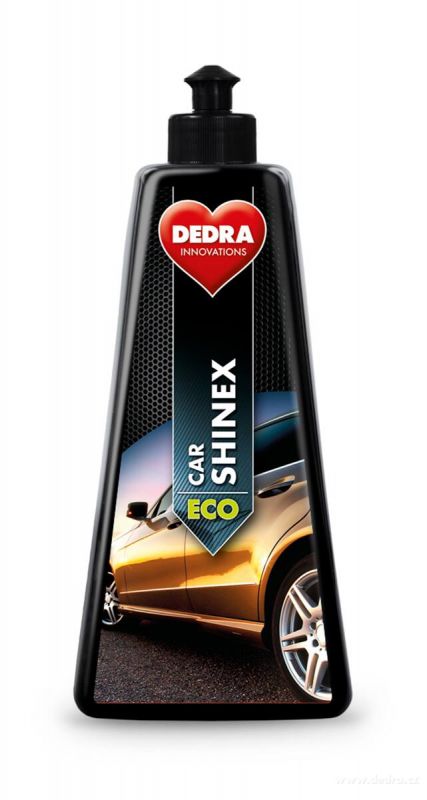 ECO CARSHINEX EKO leštěnka na auta se silikonovou složkou s obsahem lešticí složky speciálně vyvinuté pro karoserie automobilů 500ml