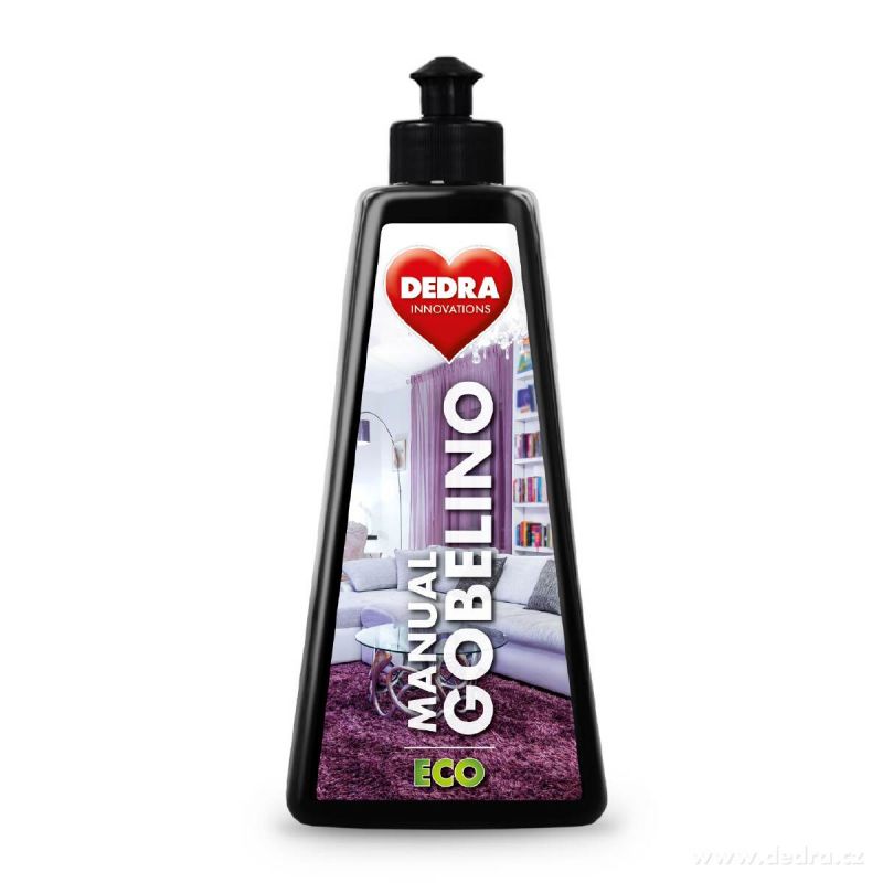 ECO GOBELINO MANUAL pěniný EKO šampon na ruční čištění koberců a čalounění 500ml