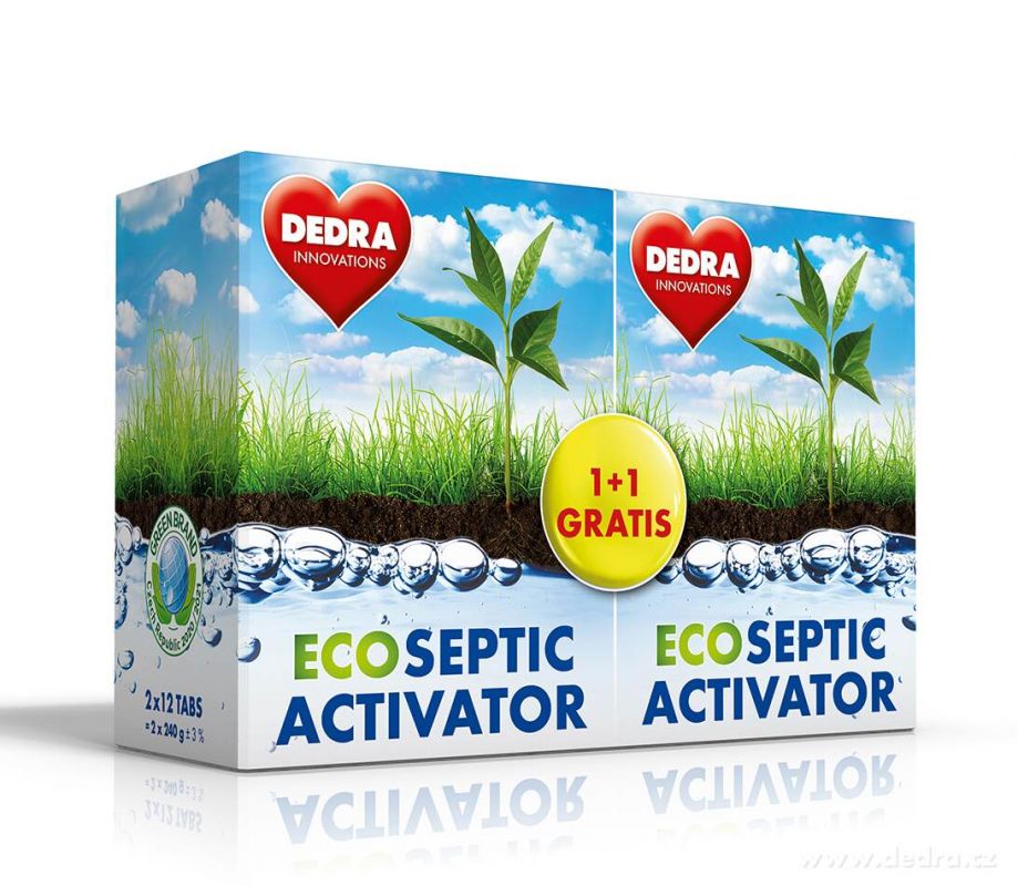 ECO SEPTIC ACTIVATOR EKO aktivátor septiků 2x12 tablet