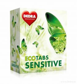 ECOTABS SENSITIVE koncentrované EKO tablety pro citlivou pokožku 60 praní