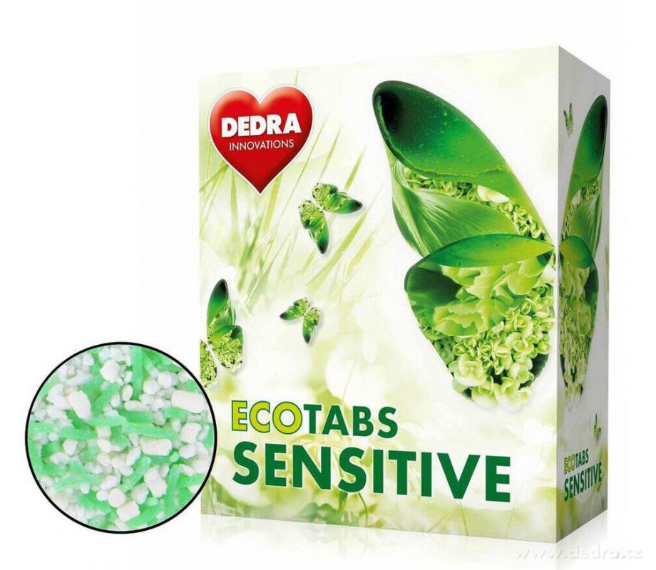 ECOTABS SENSITIVE koncentrované EKO tablety pro citlivou pokožku 60 praní