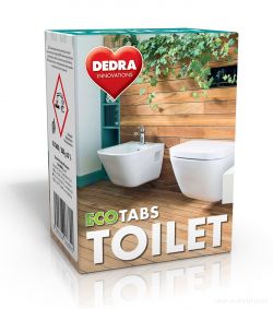 EKO samočisticí tablety do WC odpadu ECOTABS TOILET Vaše Dedra