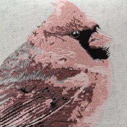 GOBELINO potah na polštář oboustranný, pink bird
