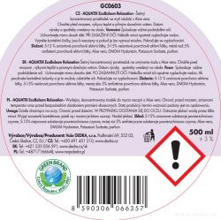 EKO koncentrát AQUATIX® na ruční mytí nádobí 500ml relaxation, náhradní náplň