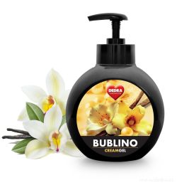 Bublino FLEUR DE VANILLE, tekuté mýdlo na tělo a ruce, s pumpičkou, 500 ml