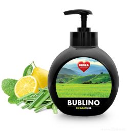 Bublino LEMONGRASS, tekuté mýdlo na tělo a ruce, s pumpičkou, 500ml Vaše Dedra