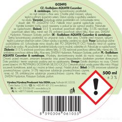 ECOBALSAM AQUATIX koncentrát na ruční mytí nádobí 500ml cucumber&cantaloupe