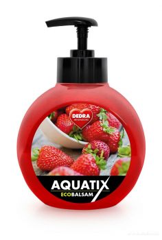 EKO koncentrát AQUATIX® na ruční mytí nádobí 500ml lesní jahody s pumpičkou