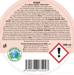 EKO koncentrát AQUATIX® na ruční mytí nádobí 500ml lesní jahody s pumpičkou