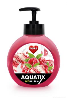 EKO koncentrát AQUATIX® na ruční mytí nádobí 500ml maliny se smetanou