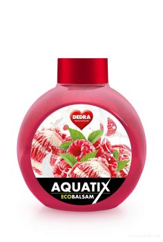 EKO koncentrát AQUATIX® na ruční mytí nádobí 500ml maliny se smetanou, náhradní náplň