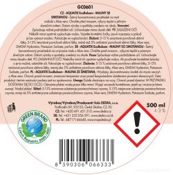 EKO koncentrát AQUATIX® na ruční mytí nádobí 500ml maliny se smetanou, náhradní náplň