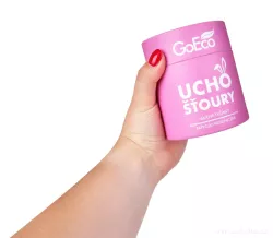 Dedra růžové ekologické UCHOŠŤOURY 200 ks, 100% bavna