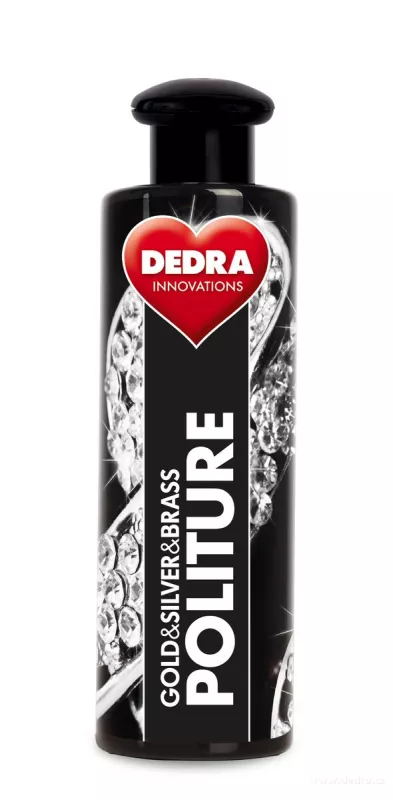 Leštidlo na zlato, stříbro a mosaz 3v1 200ml Vaše Dedra