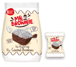Mr. Brownie - Kokosové sušenky 200gr - 8 x  2,5 g
