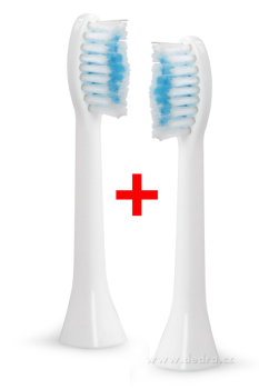 Náhradní kartáček Sonissimo Dental Center bílo-modrý 2ks